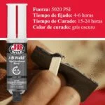 Adhesivo Epóxico en Jeringa 25ml J-B Weld 50165SPA - Imagen 3