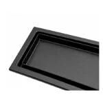 Coladera Rectangular 60cm Acero Inoxidable Negro Mate Meer RS1-1060 - Imagen 3