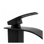 Monomando para Lavabo Negro Mate Meer MZM4137 - Imagen 2