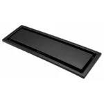Coladera Rectangular 30cm Acero Inoxidable Negro Mate Meer RS1-1030