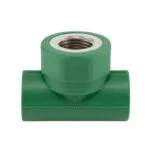 Tee de PPR Rosca Central Hembra 20 mm x 1/2" - Imagen 2