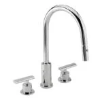 Mezcladora para Fregadero con Cabezal Móvil y Dos Tipos de Chorro ME-304 Helvex