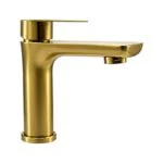 Monomando para Lavabo Dorado Meer MZM4146