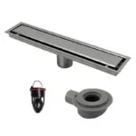 Coladera para Regadera de Acero Inoxidable 60x7cm Tecnobath CO600