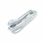 Extensión Electrica  2 x 16 AWG Blanca 5 metros Sanelec 2403