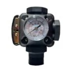 Racor de 5 Vías con Manómetro y Automático (presostato) 20-40PSI Incluido Shimge/Orange Pumps PC-2B 1421 - Imagen 2