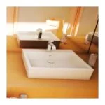 Lavabo Blanco 1 Perforación Lucerna Helvex LV LUCERNA1 - Imagen 2