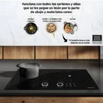 Parrilla de Inducción Magnética de 2 Quemadores Empotrable 73cm 127V Supra BEYOND 73 - Imagen 6