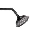 Regadera con Brazo y Chapetón 5" Negro Mate Meer RCT307 - Imagen 2