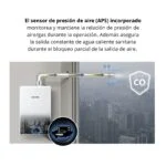 Calentador Instantáneo Modulante Navien 12 L/M 75,000 BTU/h 2 Servicios Gas LP NHW500-12-LP - Imagen 5