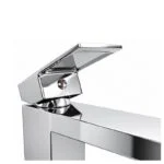 Monomando Alto para Lavabo Cromo Meer MZM4132 - Imagen 3