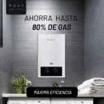 Calentador Instantáneo de 12 l/min 2 Servicios Gas Natural Nuur - Imagen 3