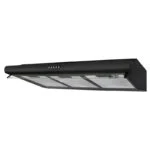 Campana Extractora Slim de Acero Negro Mate Supra CB-80-BLACK