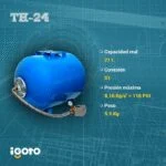 Tanque Hidroneumático con Accesorios 21 Litros Igoto TH-24 - Imagen 4