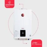 Calentador Instantáneo de Tiro Forzado 10 l/min Gas LP 2 Servicios RHTF-CHN10P Rheem - Imagen 2