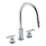 Mezcladora para Fregadero con Cabezal Retráctil Magnético y Dos Tipos de Chorro ME-303 Helvex