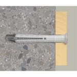 Anclaje de Nylon con Tornillo de Acero N 6 x 60 Caja con 50 Piezas Fischer 50355 - Imagen 3