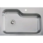 Paquete Tekaway DM 33.22 1C 978 Incluye Tarja 84x56x20cm, Monomando Extraíble MTP978, Tabla de Picar, Contra canasta y Escurridor de Platos Teka 115020015 - Imagen 3