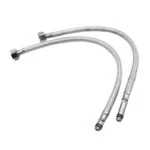 Manguera Flexible para Monomando 3/8" x 1/2" de 55cm Set 2 Piezas CNX MASS0613X55