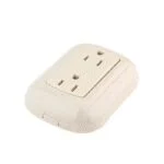 Contacto Dúplex de Sobreponer con Tierra Sanelec 4308 - Imagen 2
