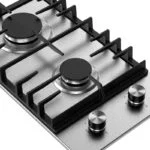 Parrilla Acero Inoxidable de 2 Quemadores Empotrable 29.5cm Nuur PARGA2AI - Imagen 3