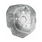 Caja Octagonal 4″ x 4″ Acero Galvanizado Argos 9840130