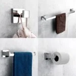 Juego de Accesorios Cromo 4 Piezas ROW Tecnobath TB40.030 - Imagen 2