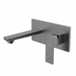 Monomando Empotrable para Lavabo Gris Oxford ROW Tecnobath TB42.021GM