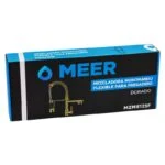 Monomando Flexible para Fregadero Dorado Meer MZM8125F - Imagen 5