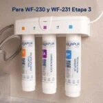 Filtro de Agua Bajo Cubierta Etapa 3 Aquapur WF-R274 - Imagen 2