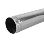Tubo Redondo de Lamina Galvanizada  91.4 cm de Largo x 4" Calibre 30