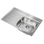 Fregadero Empotrar 80 x 51 cm 1 Tarja 1 Escurridero Izquierdo Total Galaxy 800 T-XP Teka 08911132 - Imagen 4