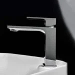 Monomando Corto para Lavabo Cromo ROW 16.3cm Tecnobath TB40.011 - Imagen 2